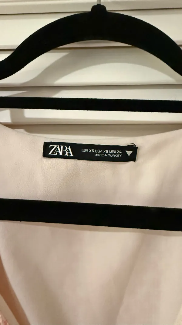 ZARA Floral Mini Dress - Image 3