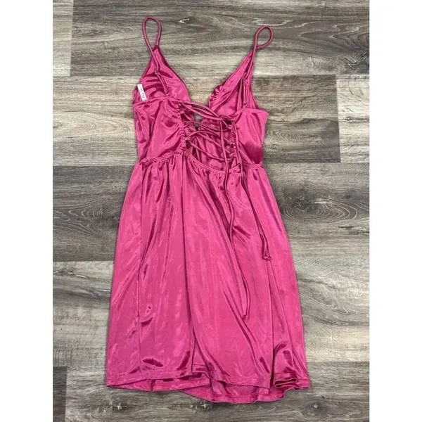 Lucy in the Sky Skye Shoulder Tie Dress Women’s Large - Image 4