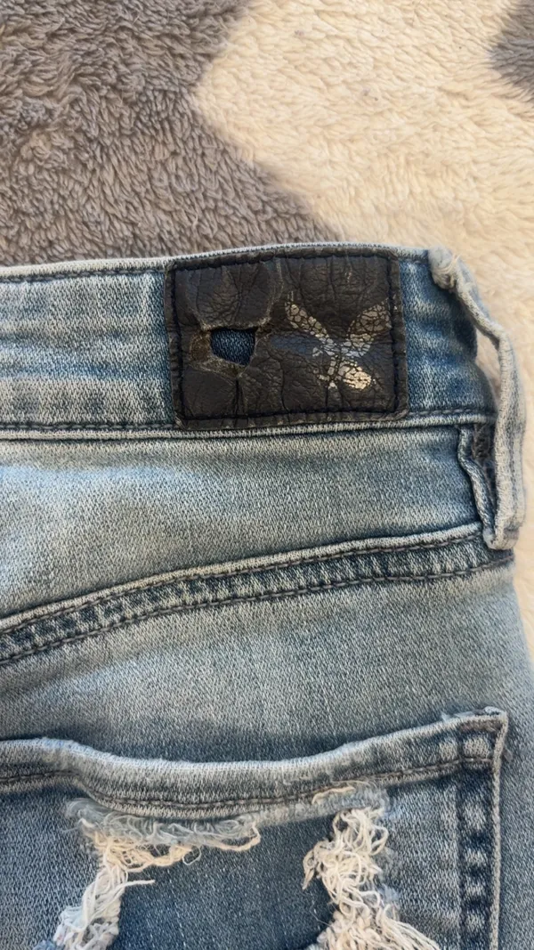 American Eagle Outfitters Distressed Super Hi-rise Jegging Jeans - Image 3