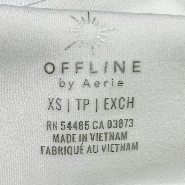 Offline by Aerie‎ Crossover Skort Built-In Shorts Athleisure White Womens XS EUC - Image 7