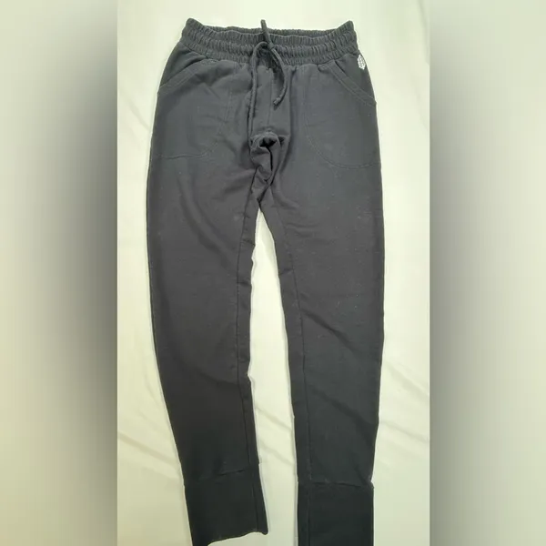 Free People Movement Black Slim Track Joggers - Image 2