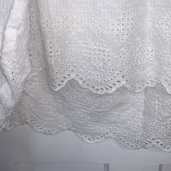 Bishop + young Harmony Button-down Blouse in Oyster New with Tag W-585 Sz XS - Image 7