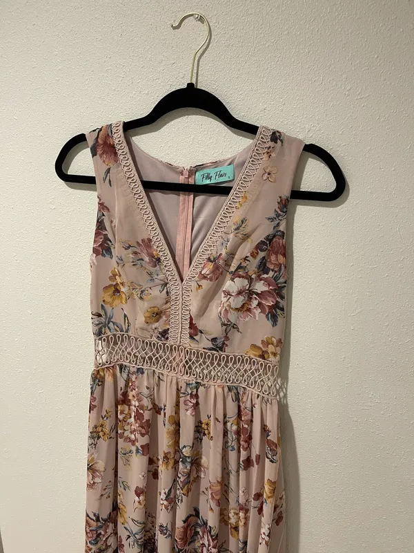 Boutique Floral Maxi Dress - Image 5