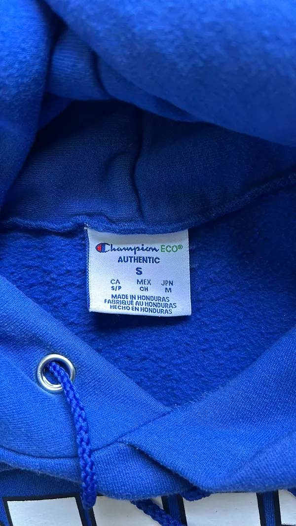 Blue Duke Champion Sweatshirt Size S - Image 3