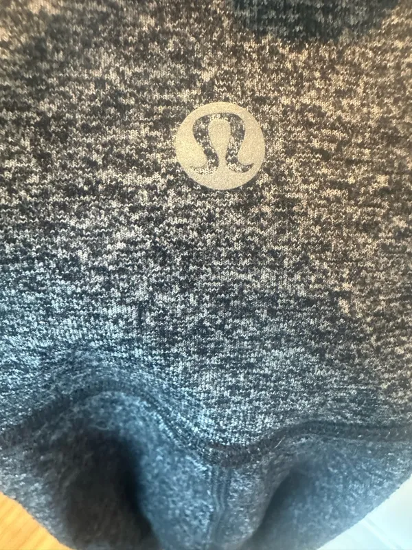 Lululemon Black/Grey Leggings  - Image 2