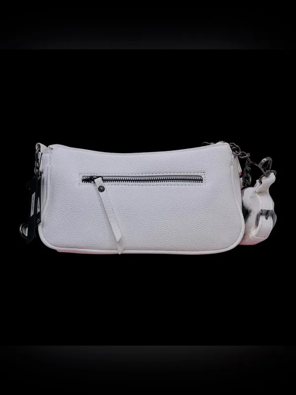 Ed Hardy White Charm Shoulder Bag NWT Y2K - Image 5