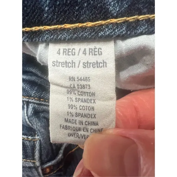 American Eagle Straight-Stretch  77 Jeans Sz 4 - Image 5