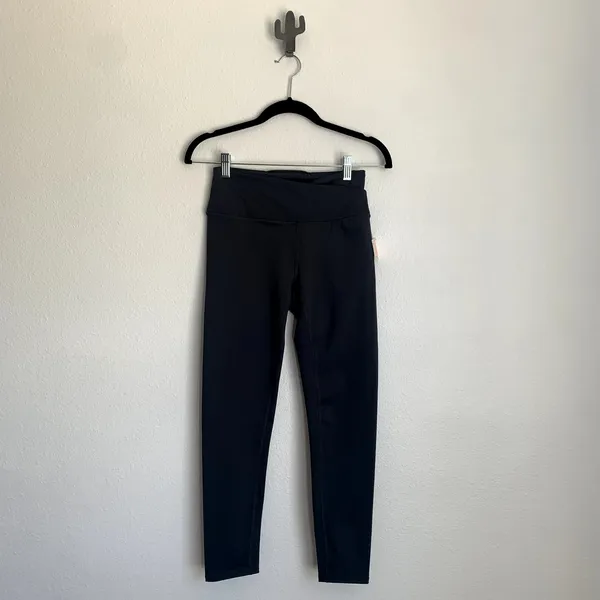 NWT‎ Free People Movement Wrap Lose Control Leggings in Gravel Stone Gray - Image 3