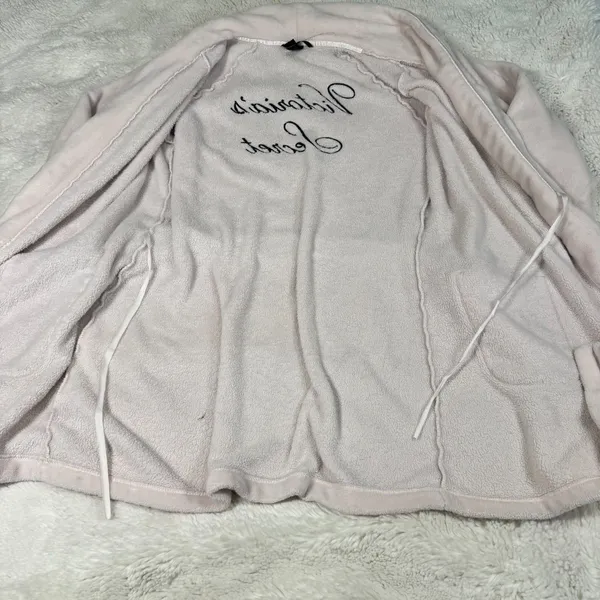 Victoria’s Secret Soft Pink Robe | Plush Cozy Robe | M/L - Image 4
