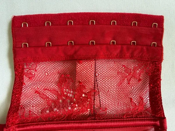VICTORIA’S SECRET Dream Angels Red Lace Corset Top Size Small EUC - Image 9
