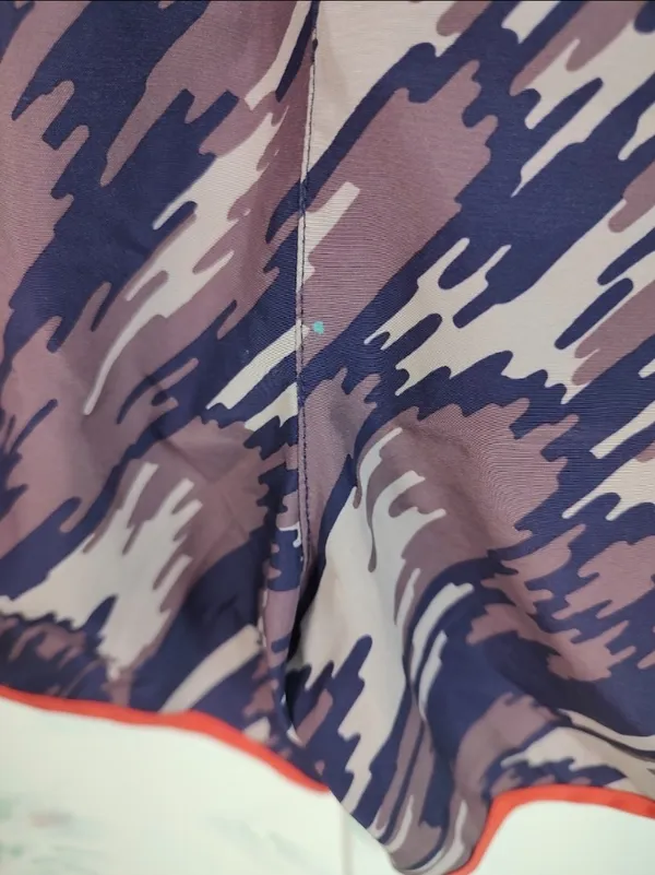 Nike Dri-Fit Purple Printed Shorts - Image 8