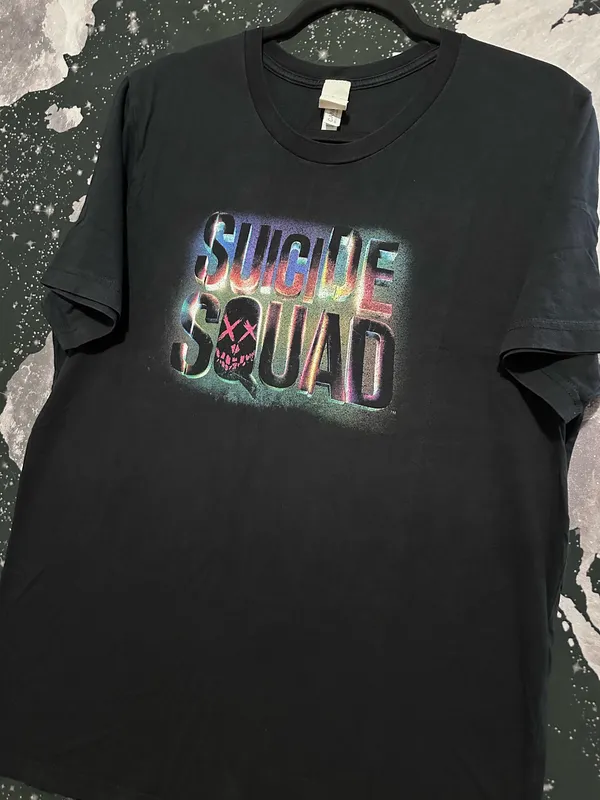DC Comics Suicide Squad Movie Logo Shirt - Image 2