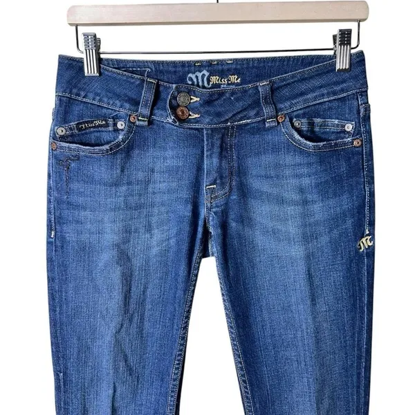 Miss Me Y2K Low Rise Bootcut Jeans Size 27 - Image 8
