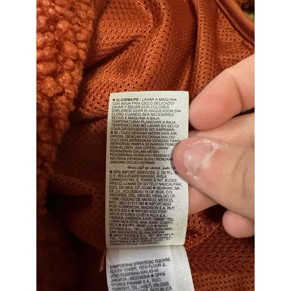Old Navy Women Size Medium Sherpa Jacket Zip Pockets Polyester Fall Autumn Cozy - Image 11
