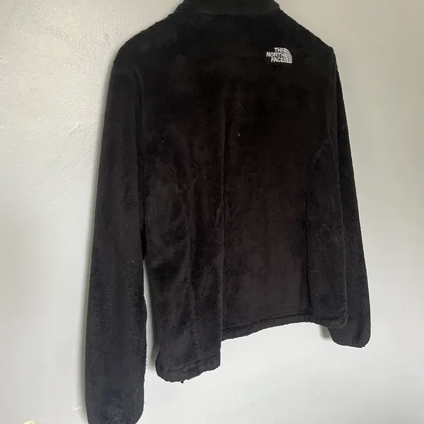 The North Face Osito Fuzzy Women's Windbreaker Jacket, Medium Black - Image 6