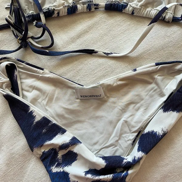 We wore what cowhide bikini - Image 2