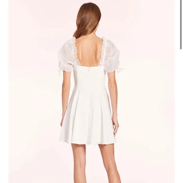Amanda Uprichard Lovely Dress Ivory - Image 4