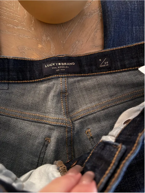 Women's Lucky Brand High Rise Jeans Size 8 Blue - Image 3