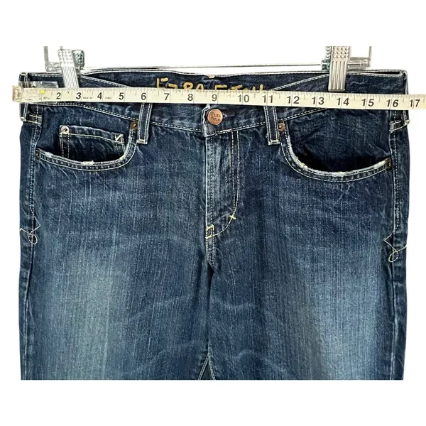 Ezra Fitch Abercrombie Y2K‎ Jeans Womens 29 Blue Bootcut Low Rise Retro Classic - Image 6