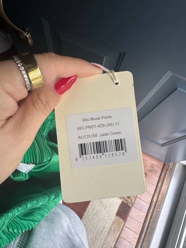 Peppermayo Pants Jade Green - Image 3