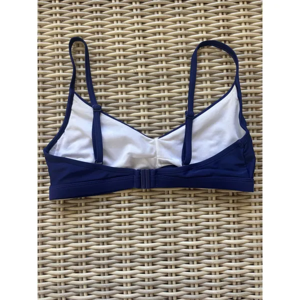 Boden Ruched Bralette Bikini Top US 4 resortwear travel coastal luxury beach - Image 2