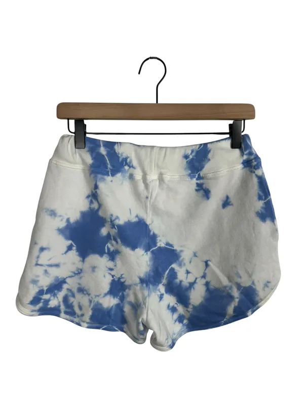 Daydreamer Sunny People Tie Dye Sweat Shorts Periwinkle Cloud NWT Small Made USA - Image 3