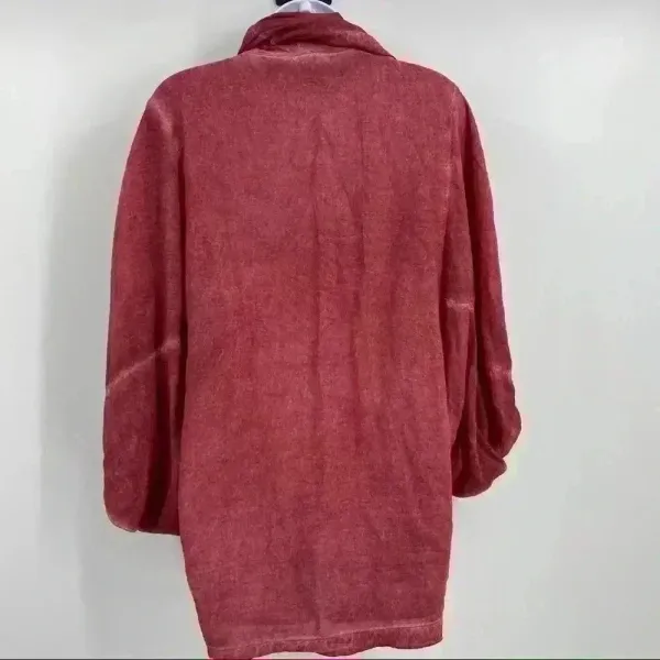 Anthropologie‎ Saturday Sunday Berry Color Wrap Kimono Top Sz XS/S - Image 5