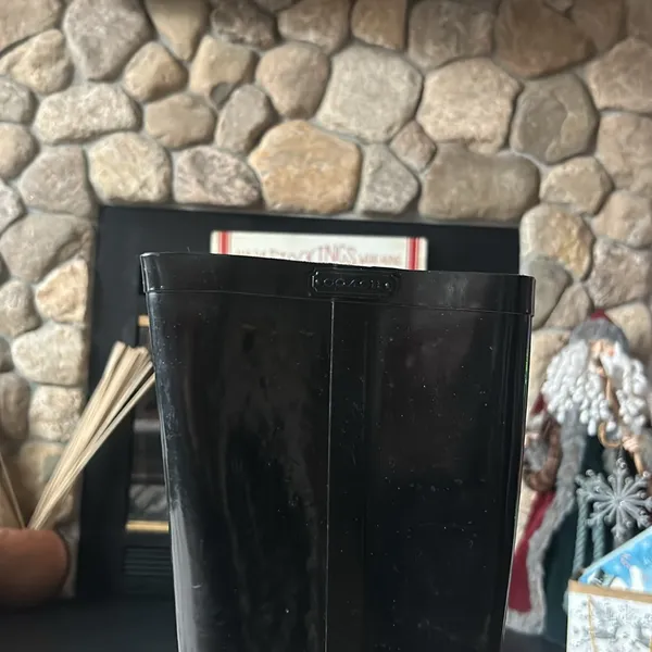 Coach Lori Black Rubber Tall Rain Boots W/ Silver Hardware Size 8 - Image 5