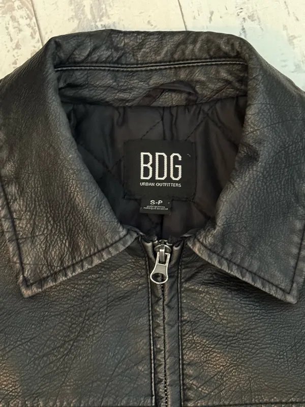 BDG Leather Jacket Urban Outfitters - Image 5