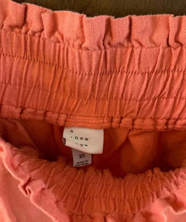 New Day Coral Linen pants - Image 2