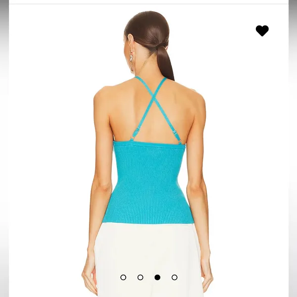 remi top in turquoise - Image 4