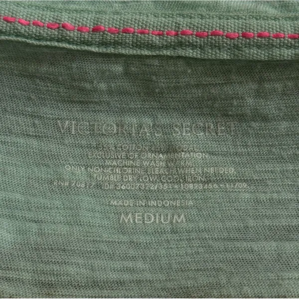 Victoria’s Secret Ombre Stripe V-Neck Tee - Image 3