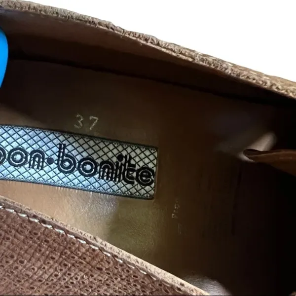 Bon Bonite‎ Suede Wedge Heels Brown Size 6 - Image 8