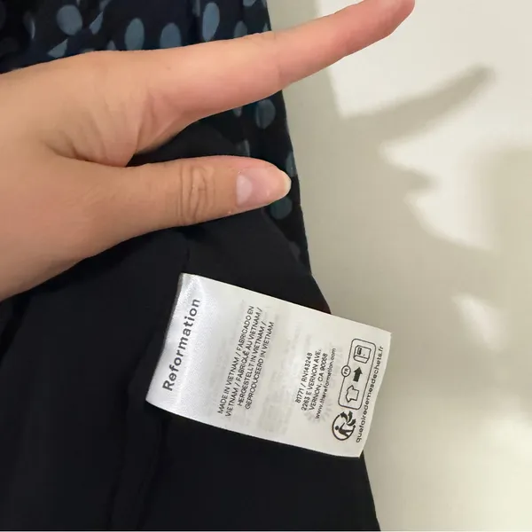 Reformation Noele Dress Maxi Size 10 - Image 8