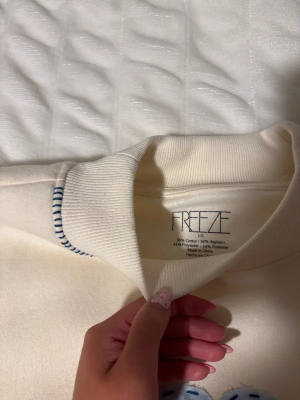 handmade White Size L - Image 4
