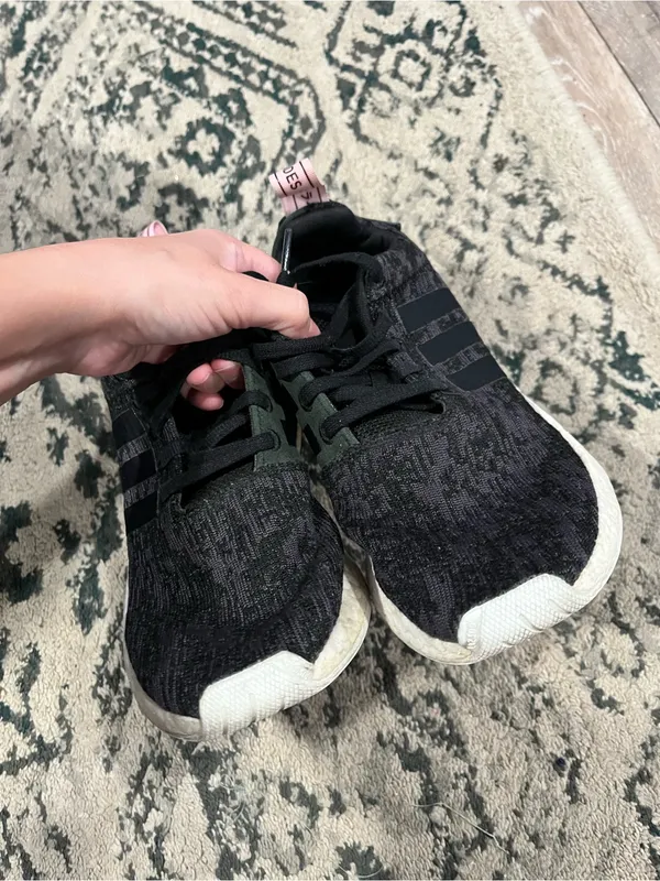 Adidas Women’s NMD_R2 'Core Black' Sneakers Size 7.5 - Image 3