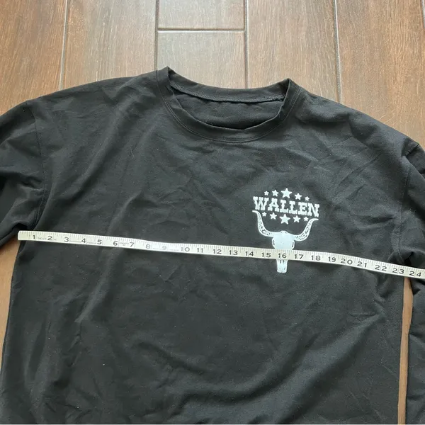 Morgan Wallen Black Long Sleeve Unisex Shirt 3XL - Image 2