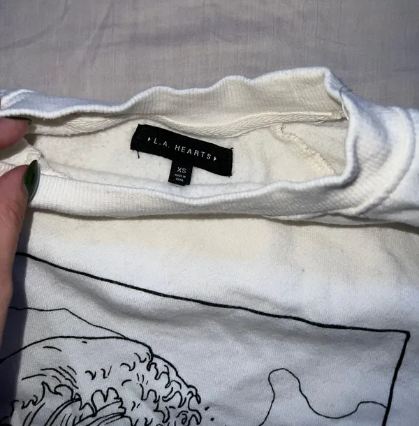 Crop Top Sweatshirt - Image 2