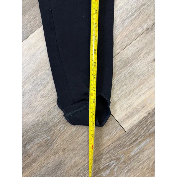 Fera Black Ski Pants Stirrup Hem Women’s 8 Short - Image 7