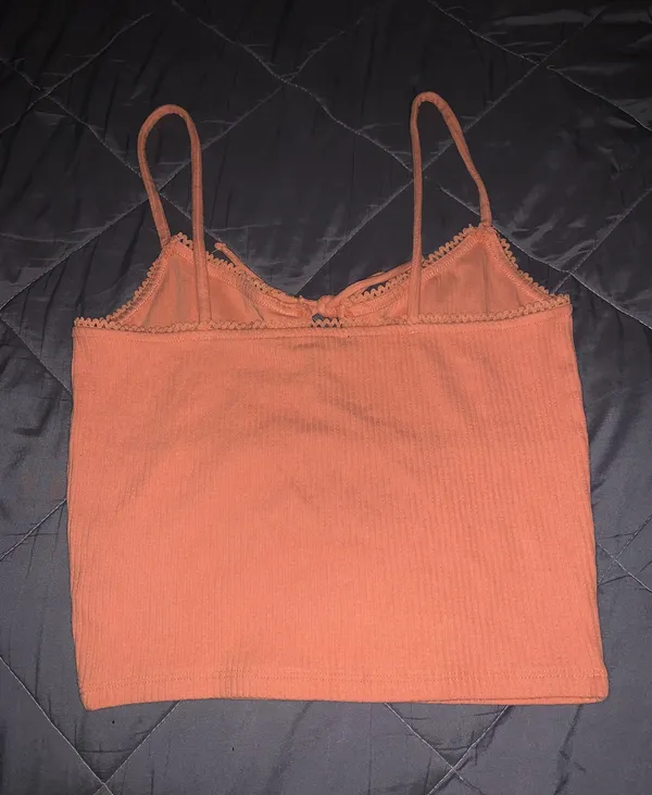 Coral Crop Top - Image 2