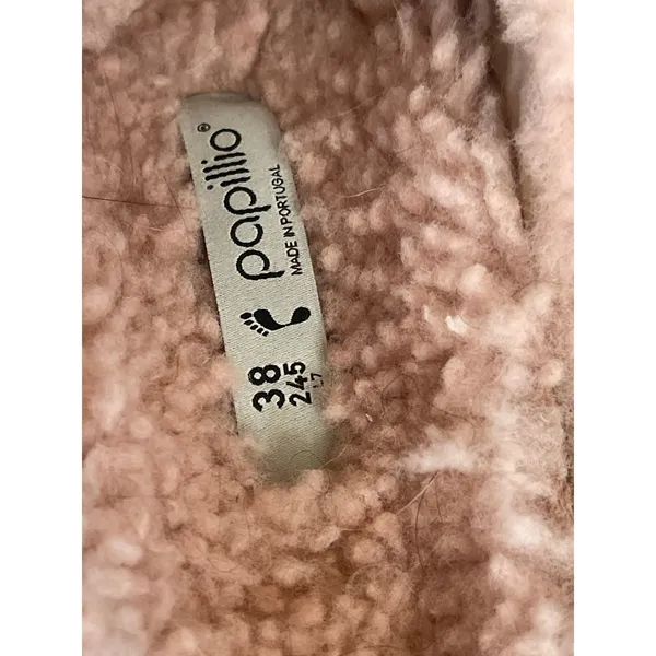 Papillo bi Birkenstocks Sherpa sandal pink size European 38 - Image 5