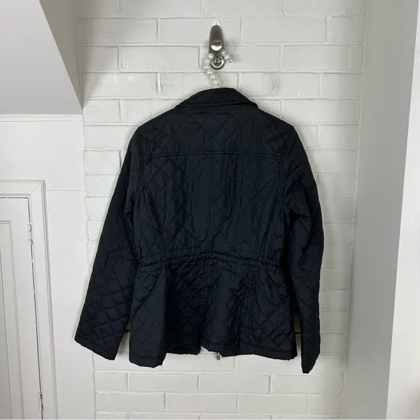 Michael Michael Kors Black Quilted Zip Front Puffer Jacket Size S - Image 6