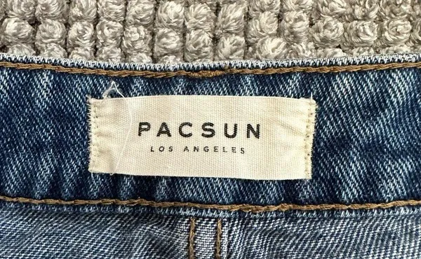 PacSun Blue Jean Mom Short - Image 4