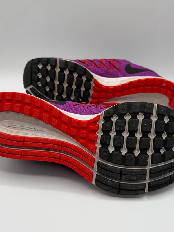 Nike Air Zoom Pegasus 32 6.5Y Purple Pink Black Running Shoes 759972-500 - Image 6