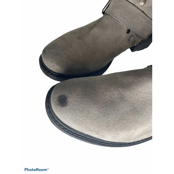 Sam Edelman Deryn Boot grey‎ suade studs 8.5 NEW - Image 4