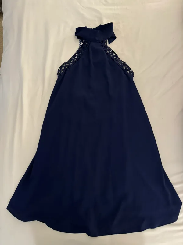 Lulus Navy Blue High Neck Women’s XS Mini Dress - Image 2