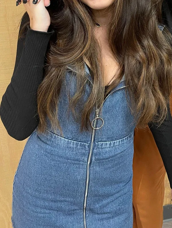 Denim Dress Size XS - Image 2