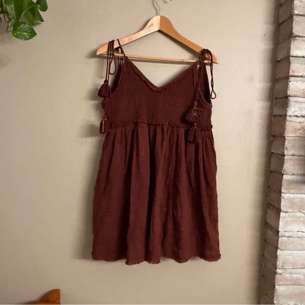 FREE‎ PEOPLE Sundrenched Mini Dress - Image 3