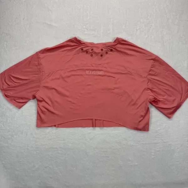 Gymshark‎ Cropped Training T-Shirt Vented Back Short Sleeve Top Small - Image 5