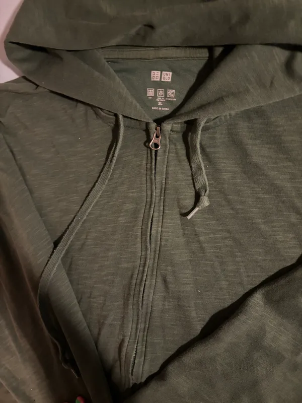Forest Green Christy Full Zip Uv Hoodie XL - Image 3